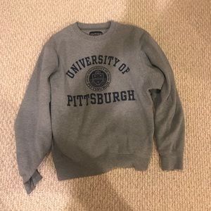 Gray Pitt sweatshirt